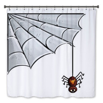 Spider Bath Decor 119384573