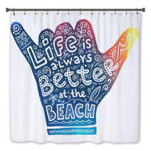 Beach Bath Decor 225248206
