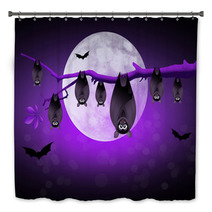 Bats Hanging Bath Decor 93263421