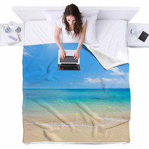 Beach And Tropical Sea Blankets 48441015
