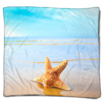 Beach Sea Fish Blankets 71983506