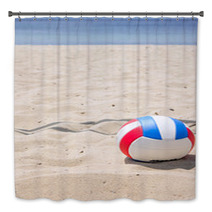 Beach Volleyball Bath Decor 43843392