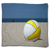 Beach Volleyball In Sand Blankets 33943895