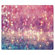 Beautiful Abstract Shiny Light And Glitter Background Rugs 183509631