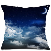 Beautiful Background, Nightly Sky Pillows 55657351