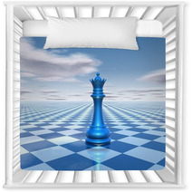 Beautiful Background With Chess Queen Nursery Decor 60755745