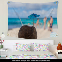 Beautiful Beach In Nassau Bahamas Wall Art 137873419
