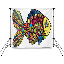 Beautiful Color Fish Backdrops 53281398