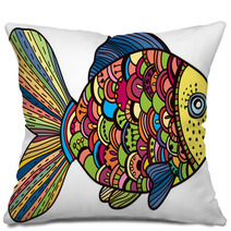 Beautiful Color Fish Pillows 53281398