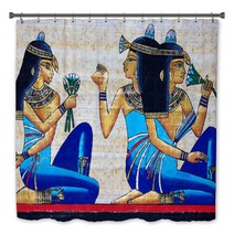 Beautiful Egyptian Papyrus Bath Decor 5711770