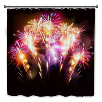 Beautiful Fireworks Display Bath Decor 56959122