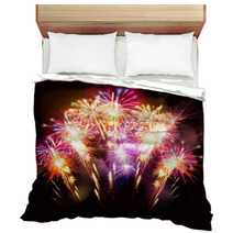 Beautiful Fireworks Display Bedding 56959122