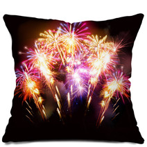 Beautiful Fireworks Display Pillows 56959122