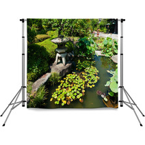 Beautiful Japanese Garden Backdrops 36820425