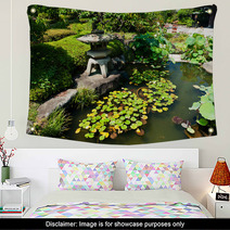Beautiful Japanese Garden Wall Art 36820425
