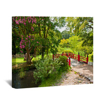 Beautiful Japanese Garden Wall Art 36820475