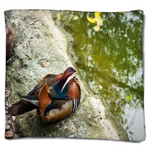 Beautiful Mandarin Duck Blankets 99692005