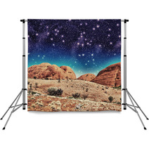 Beautiful Night In The Australian Outback Backdrops 60666147