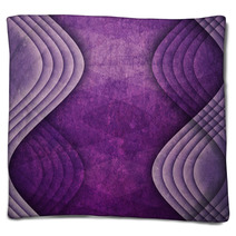 Beautiful Purple Abstract Background Design Blankets 65914686