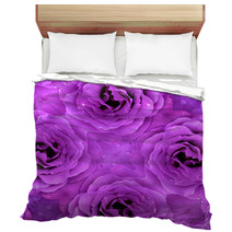 Beautiful Purple Flower Background Bedding 71556165