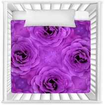 Beautiful Purple Flower Background Nursery Decor 71556165