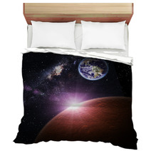 Beautiful Space Background Bedding 52390565