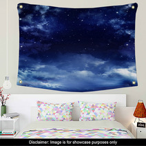 Beautiful Starry Sky, Space Background Wall Art 66946526