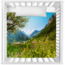 Beautiful Sunny Scenery Near Alps Nursery Decor 63342333