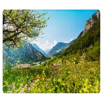 Beautiful Sunny Scenery Near Alps Rugs 63342333