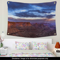 Beautiful Sunset Near The Marlboro Point Canyonlands Utah Wall Art 66049504