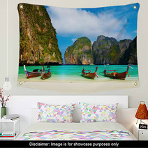 Beautiful Tropical Beach Maya Bay  Thailand Wall Art 12791054