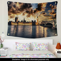 Beautiful View Of Westminster By Night Wall Art 60591966