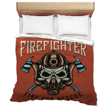 Firefighter Bedding 175066408