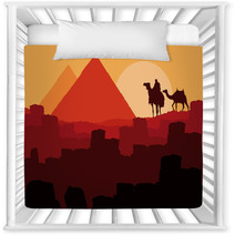 Bedouin Camel Caravan In Wild Africa Nursery Decor 33966235