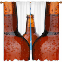 Beer Bottles Window Curtains 67360582