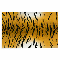 Bengal Tiger Stripe Pattern Rugs 91104064