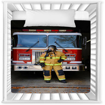 Beside Firetruck Nursery Decor 48580773