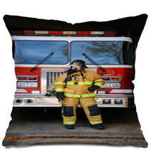 Beside Firetruck Pillows 48580773
