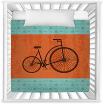 Bicycle Design Nursery Decor 55259063