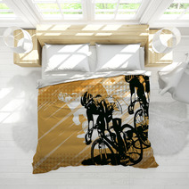 Bicycle Racing Bedding 34174967