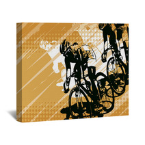 Bicycle Racing Wall Art 34174967