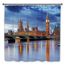 Big Ben And Houses Of Parliament In London Bath Decor 62913588