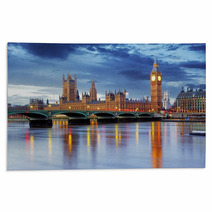 Big Ben And Houses Of Parliament In London Rugs 62913588