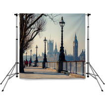 Big Ben And Houses Of Parliament, London Backdrops 57492475
