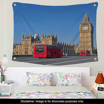 Big Ben And Westminster Bridge Wall Art 55964661