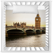 Big Ben Clock Tower And Parliament House At City Of Westminster, Nursery Decor 51382984