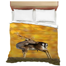 Big Fallow Deer Buck Bedding 52710389