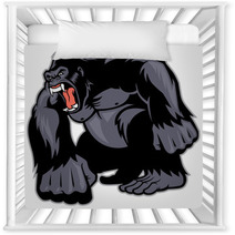 Big Gorilla Mascot Nursery Decor 63348231
