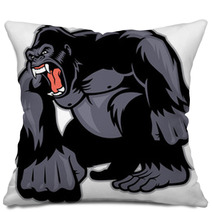 Big Gorilla Mascot Pillows 63348231