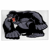 Big Gorilla Mascot Rugs 63348231